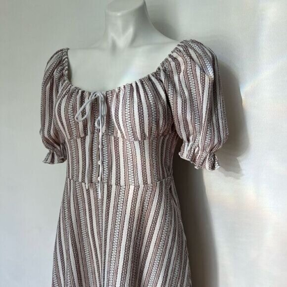 Top shop puff sleeve bustier top dress - Picture 3 of 8